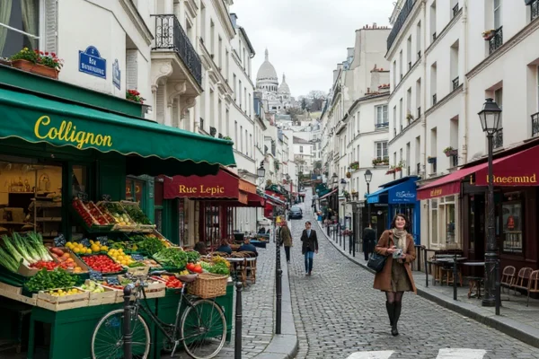 Montmartre na Paris de Amelie Poulain
